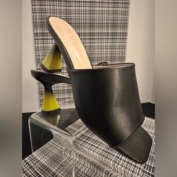 Pixi Shoes - Pixi Black Leather Dress Sandals